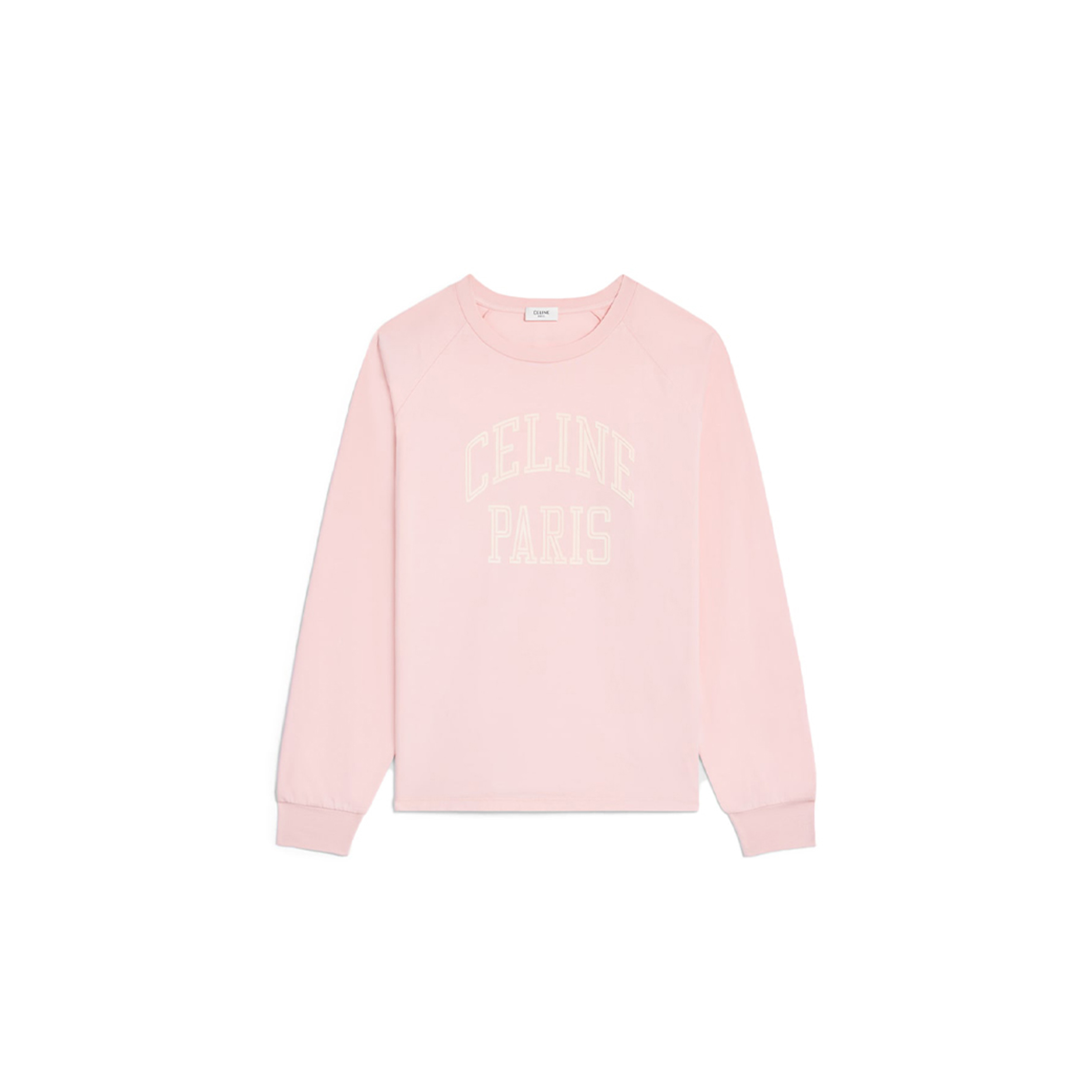 CELINE LONG SLEEVED T-SHIRT IN COTTON JERSEY RX0CC507Z.GDJ0